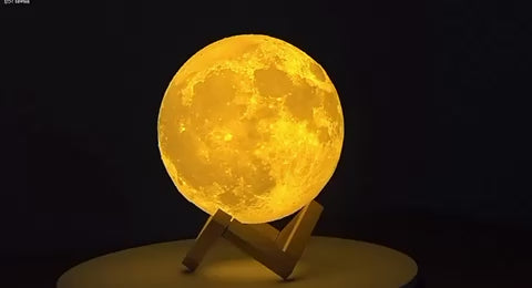 LAMPARA DE LUNA LED PARA ESCRITORIO DE HOGAR DE NOCHE